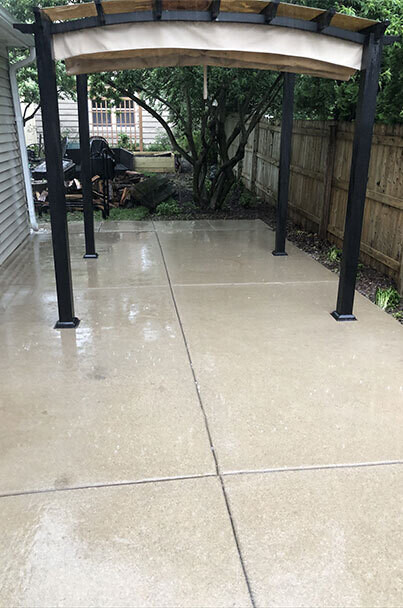 Concrete Cleaning - After