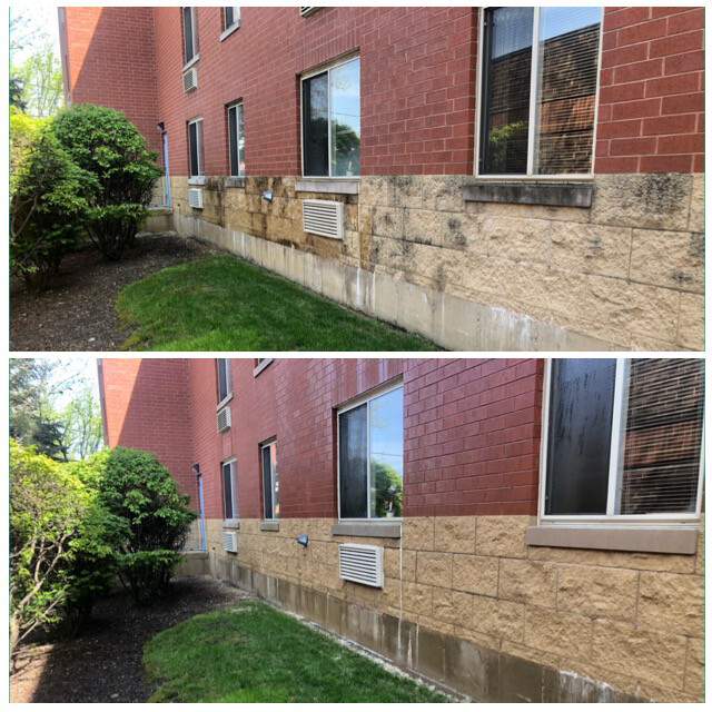 Befor and After Building Cleaning